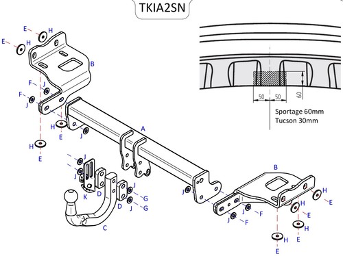 Towtrust swan neck - towtrust,