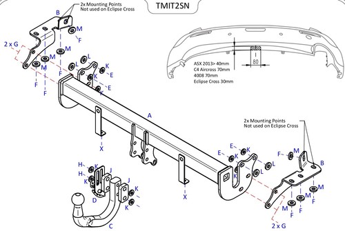 Towtrust swan neck automotive - towtrust,