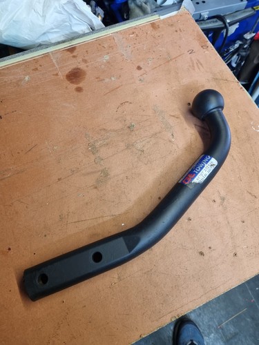 Swan neck towball bolt - towball, on